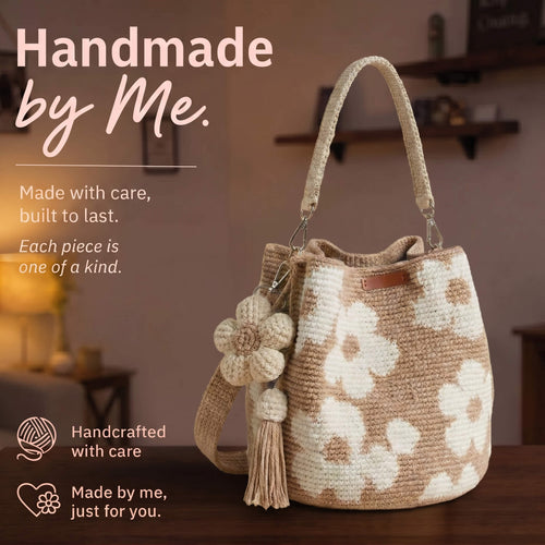 Crochet Flower Bag