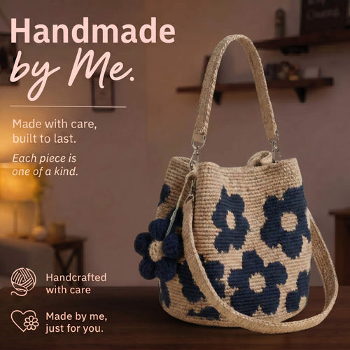 Crochet Flower Bag