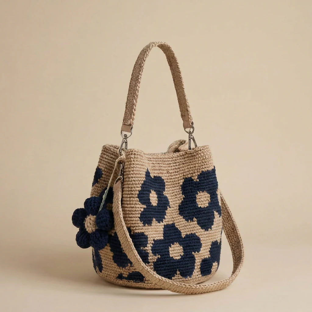 Crochet Flower Bag